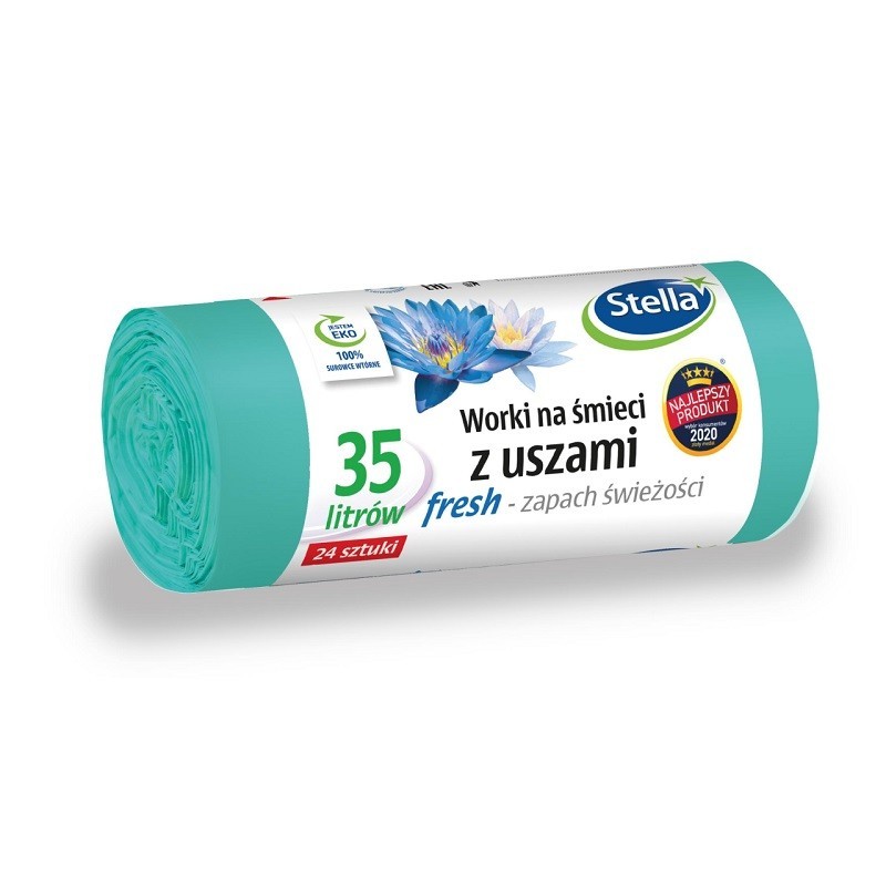 Prügikott seotav 35L, 24tk, lõhnastatud (fresh)