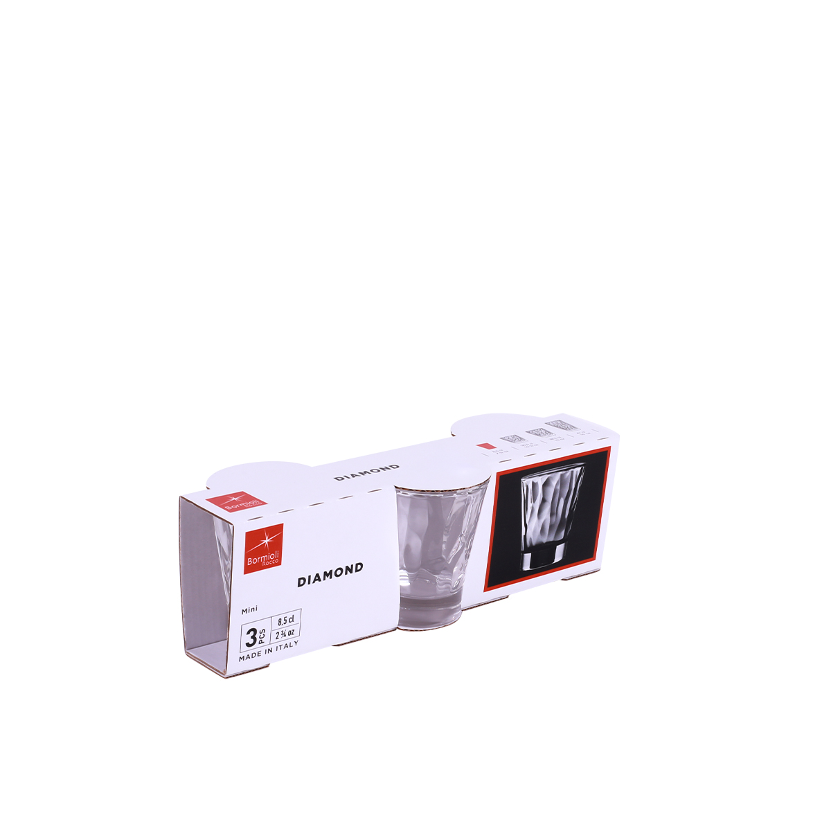 Klaas Diamond Mini 8,5cl, 3tk