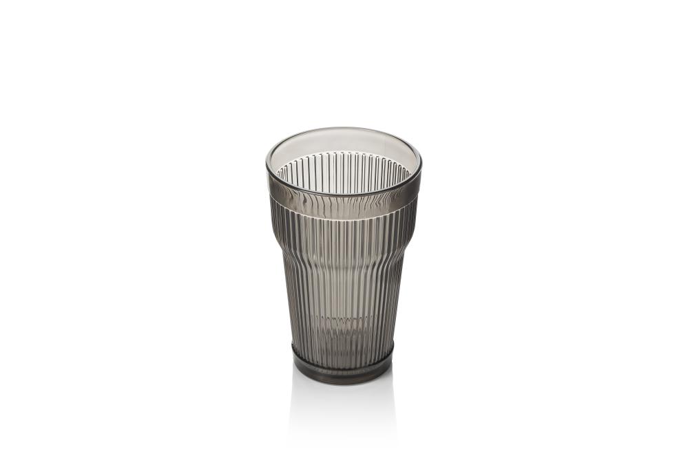 Barok jumbo joogiklaas 400ml virnastatav hall akrüül