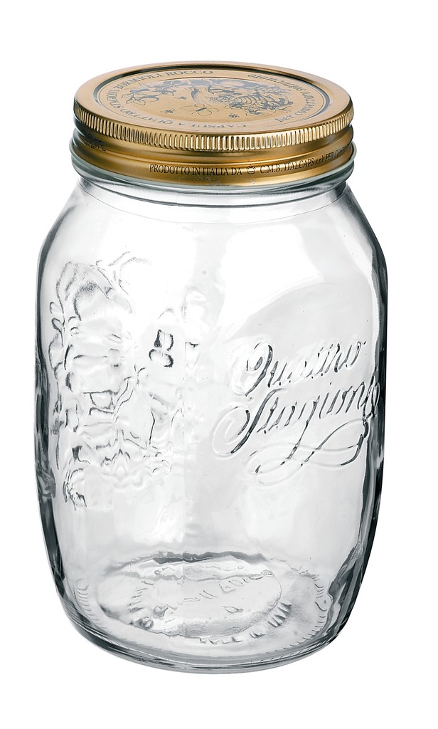 Klaaspurk kaanega Quattro 1,5L