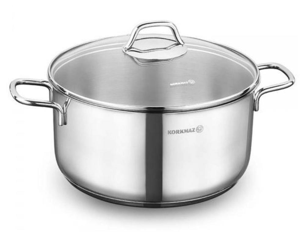 Perla pott 20cm /3,5l, rst,klaaskaanega, induktsioon pliidile