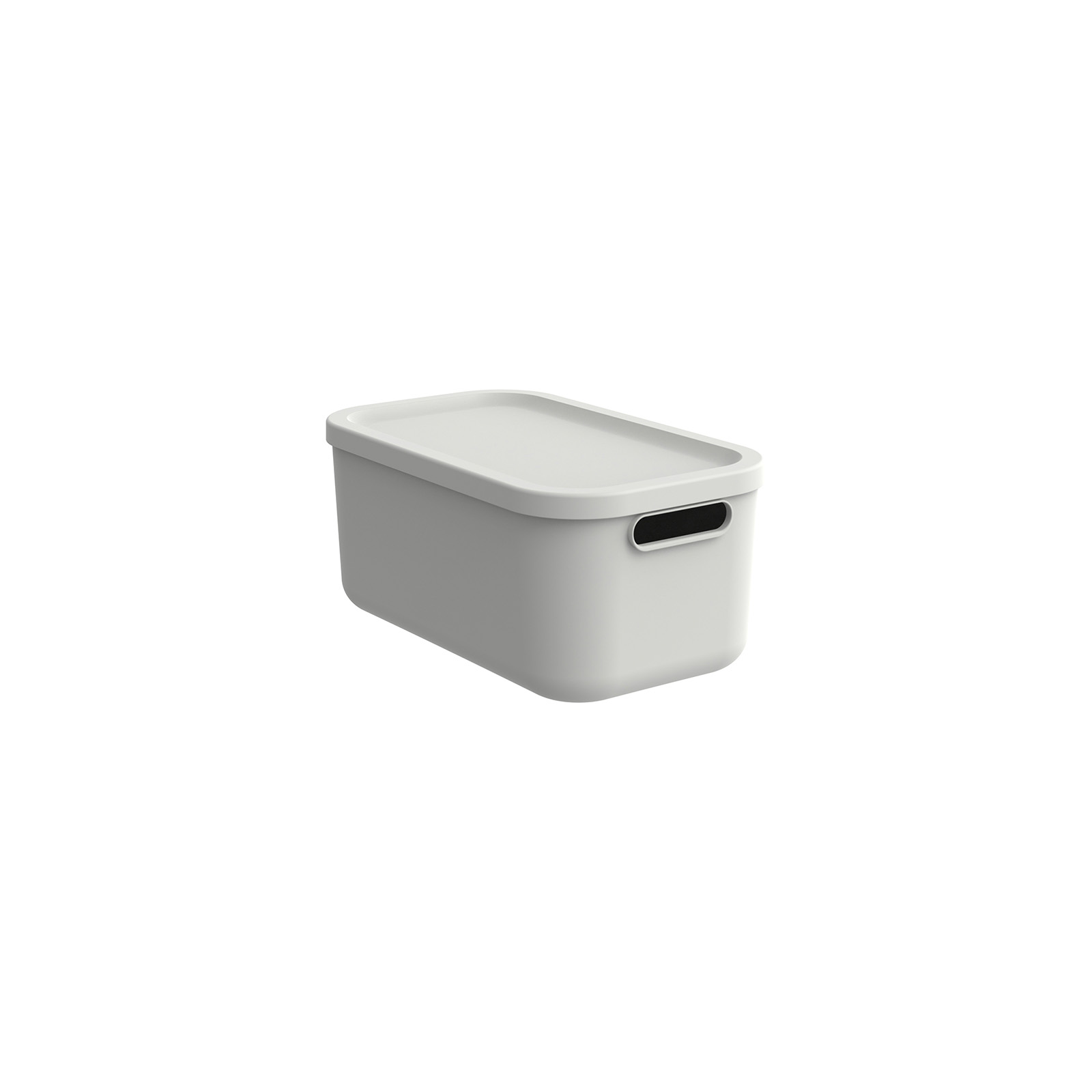 Hoiukast kaanega ALBULA 12L, 39,5×23,5×17,7cm, valge