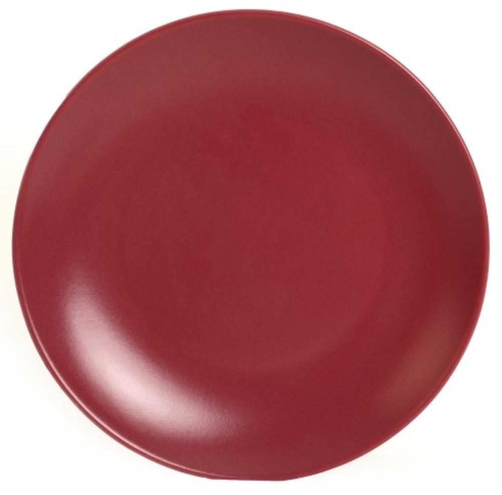 Keraamiline taldrik 21cm, punane