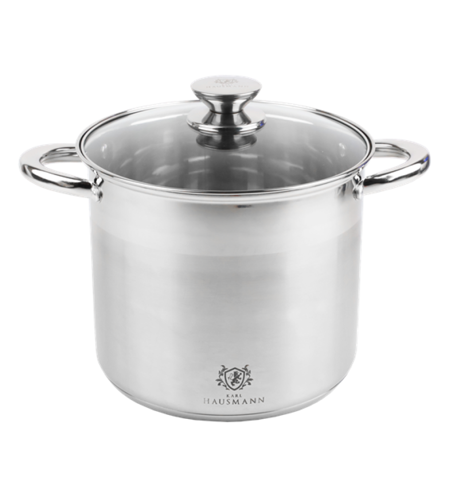 Solid pott 22cm 7.2l klaaskaaneega