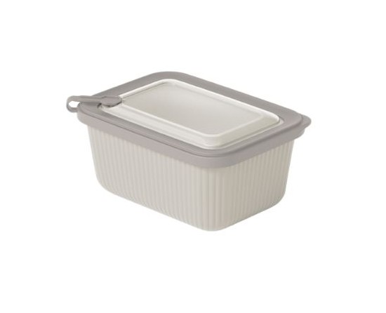Säilituskarp Micro piklik 1100ml, beež