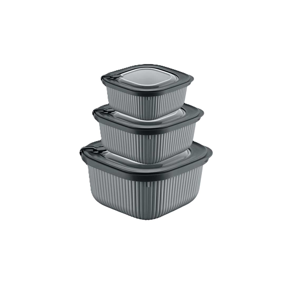 Säilituskarpide kompl. Micro 600ml/1100ml/1800ml, hall