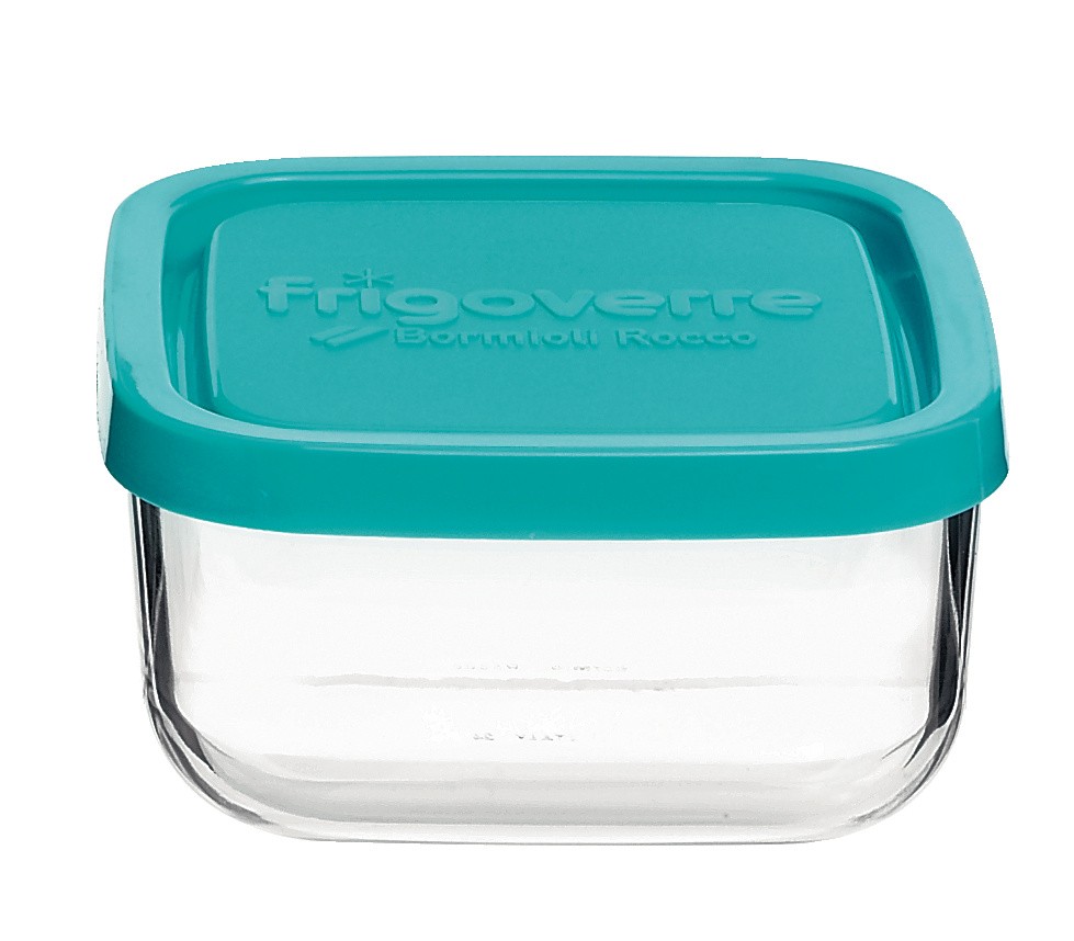 Klaasnõu kaanega piklik Frigoverre 220ml, 10x7cm