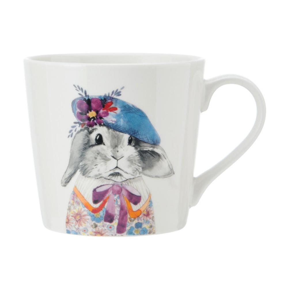 Mikasa tipperleyhill rabbit kruus 380ml porcelain, mikasa