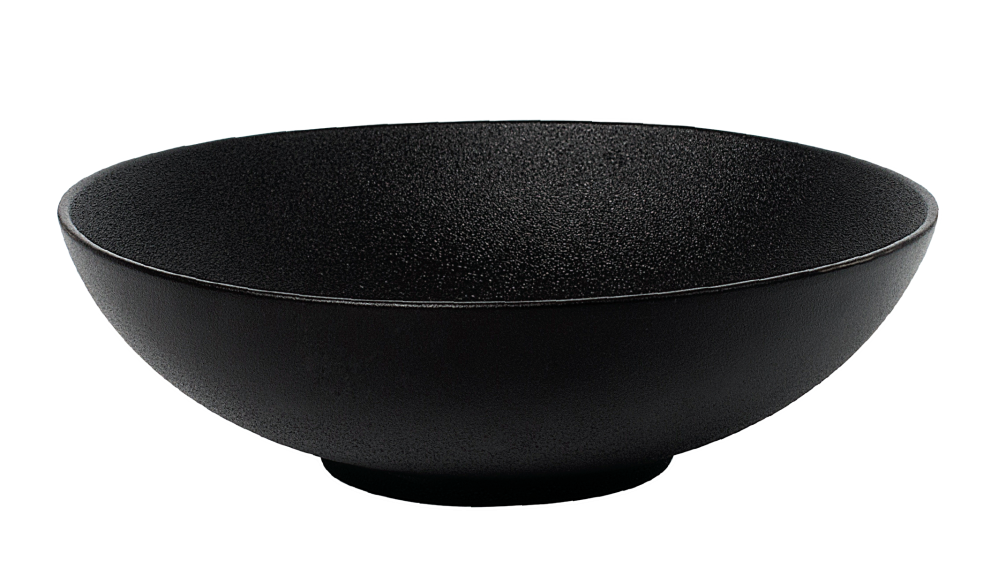 Fine plus madal kauss 17cm must matt portselan