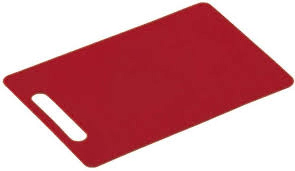 Lõikelaud 29×19.5×0.5cm punane plastik