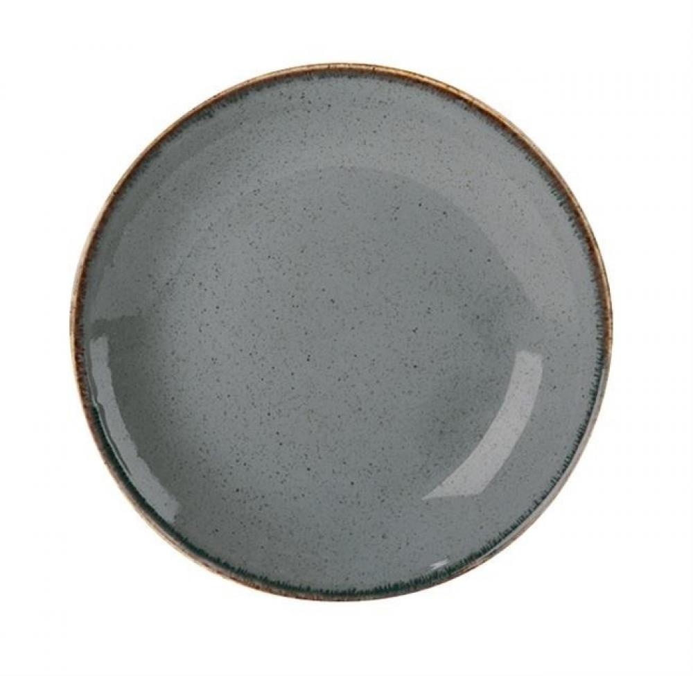 Taldrik  madal 28cm Seasons, tumehall