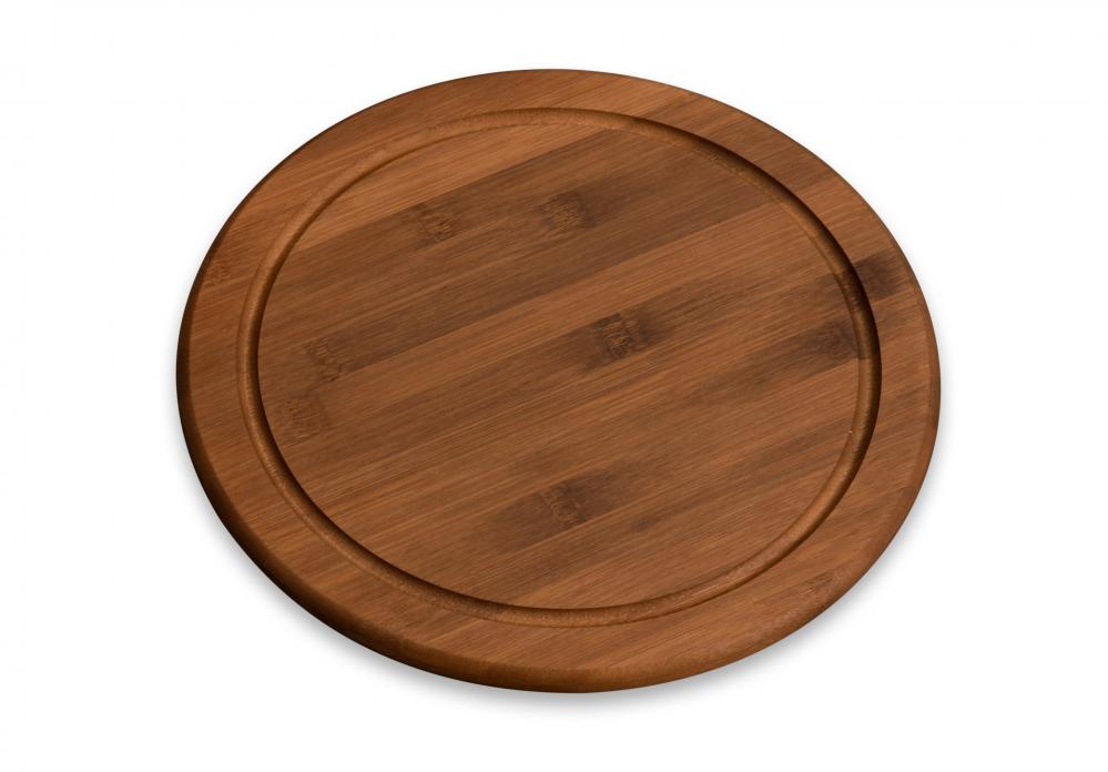 Lõikelaud d26cm, bambus, kesper