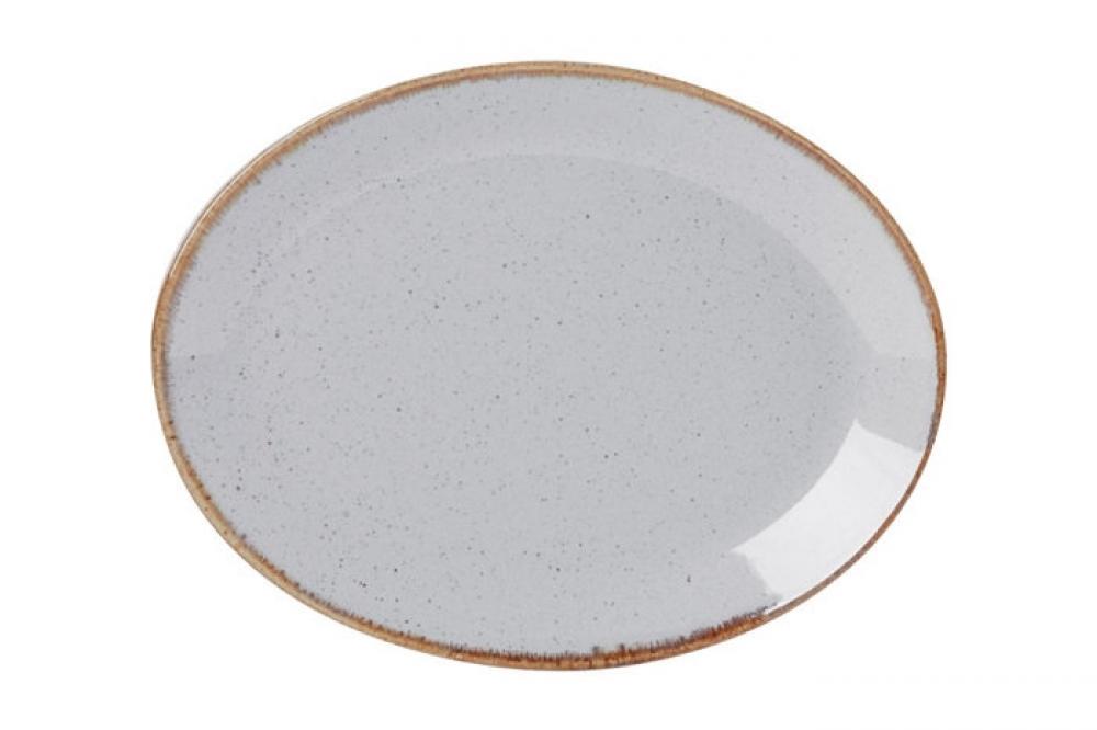 Taldrik 30cm ovaalne Seasons, hall