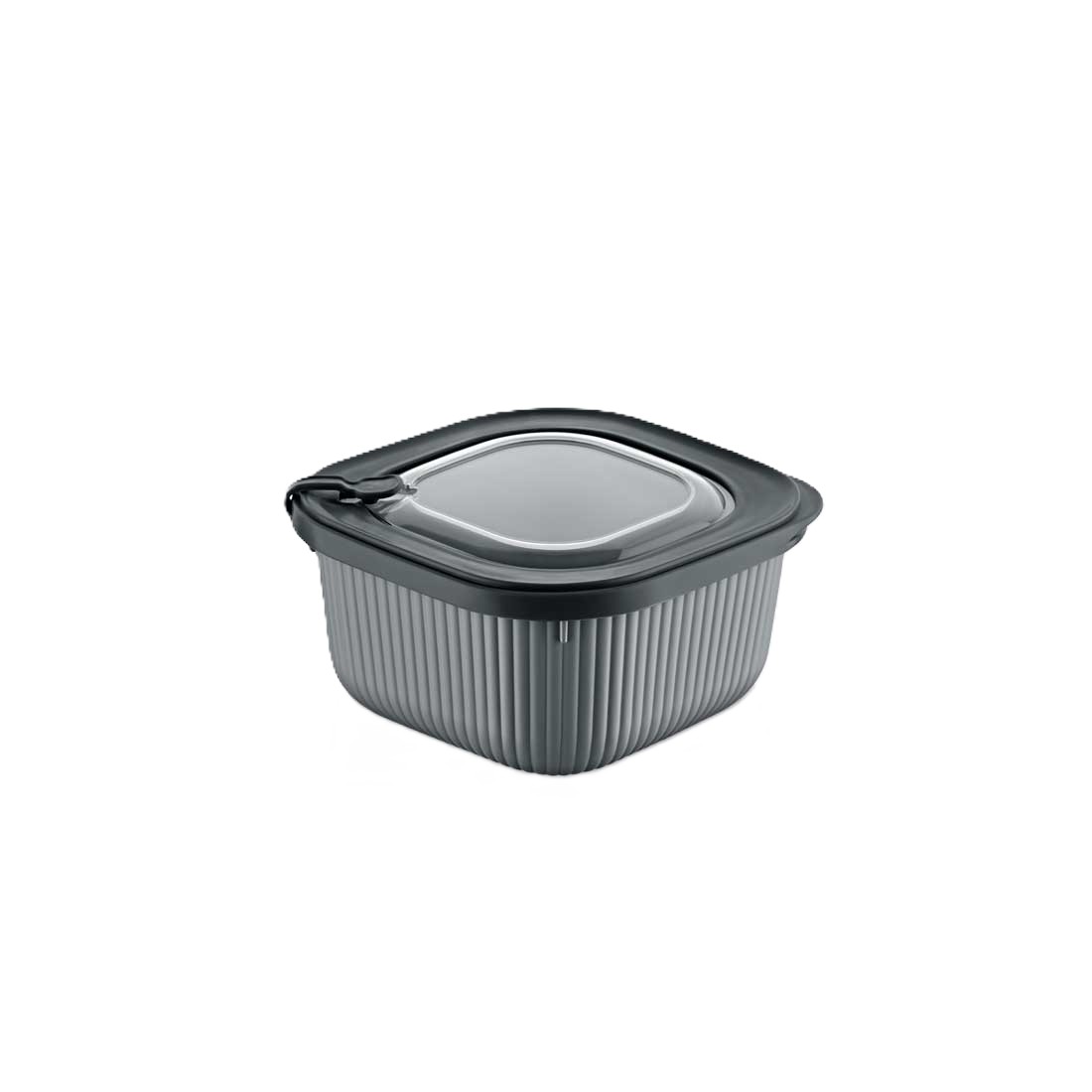 Säilituskarp Micro 1800ml, hall