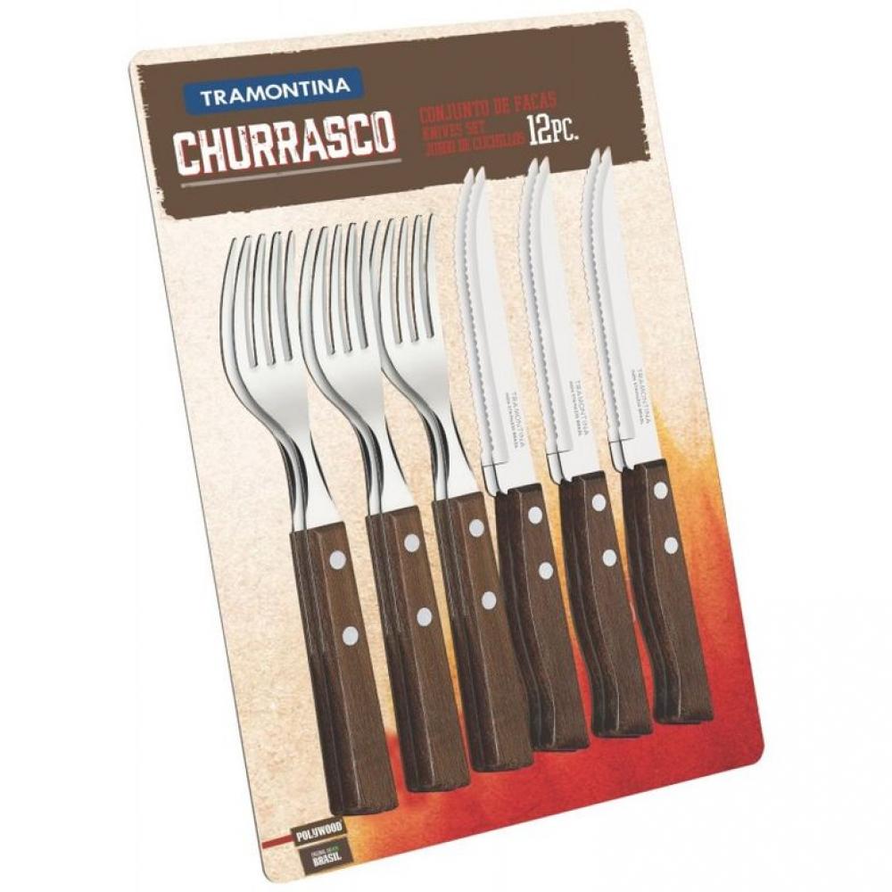 Tradicional söögiriistad, 2x6eset noad, kahvlid