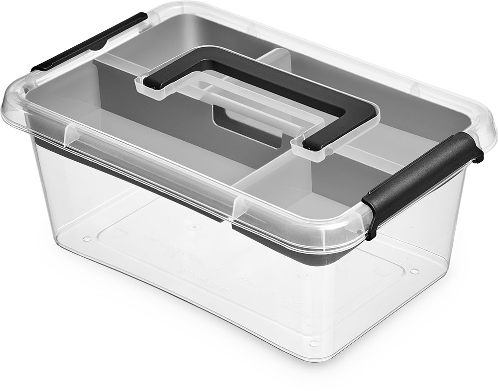 Hoiukast SimpleStore organisaatoriga 4,5L, 20x29x12cm