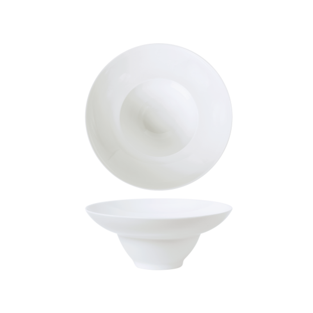 Fine plus sügav taldrik 21cm valge portselan