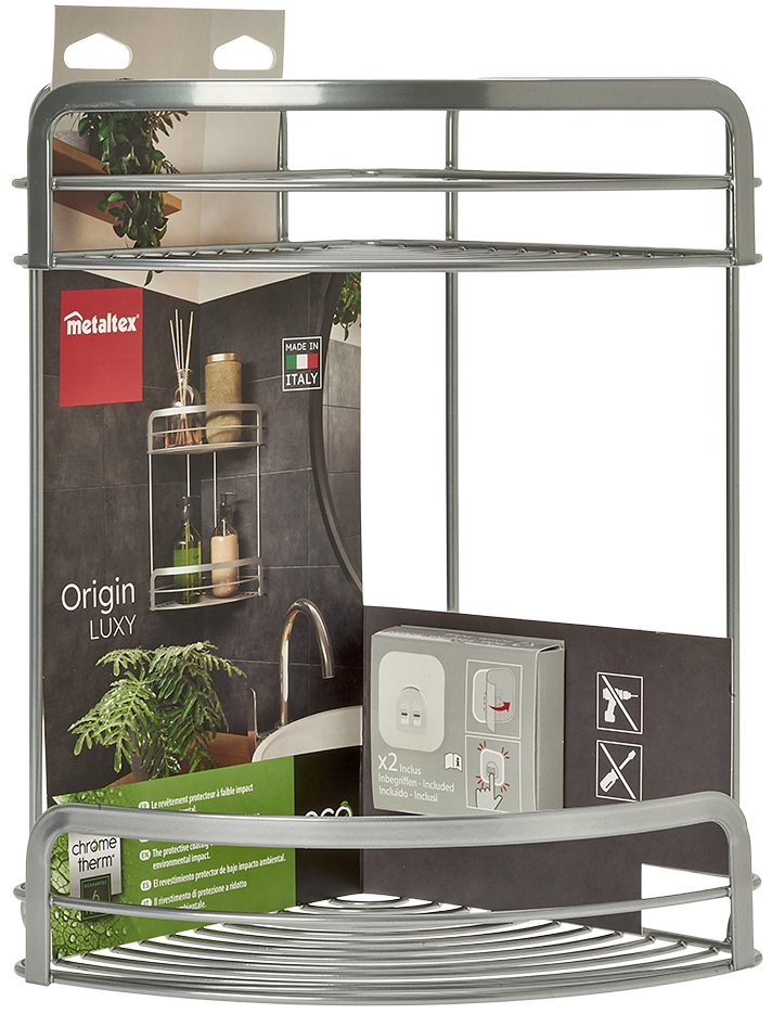 Nurgariiul Origin Luxy Ufix 2x, 20x20x30cm, kroom