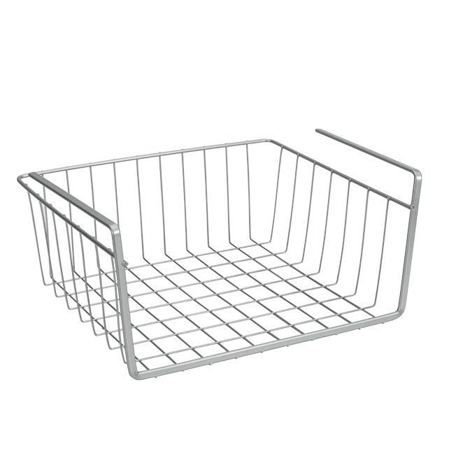 Riiulikorv Kanguro 40, 40x26x14cm, hõbe