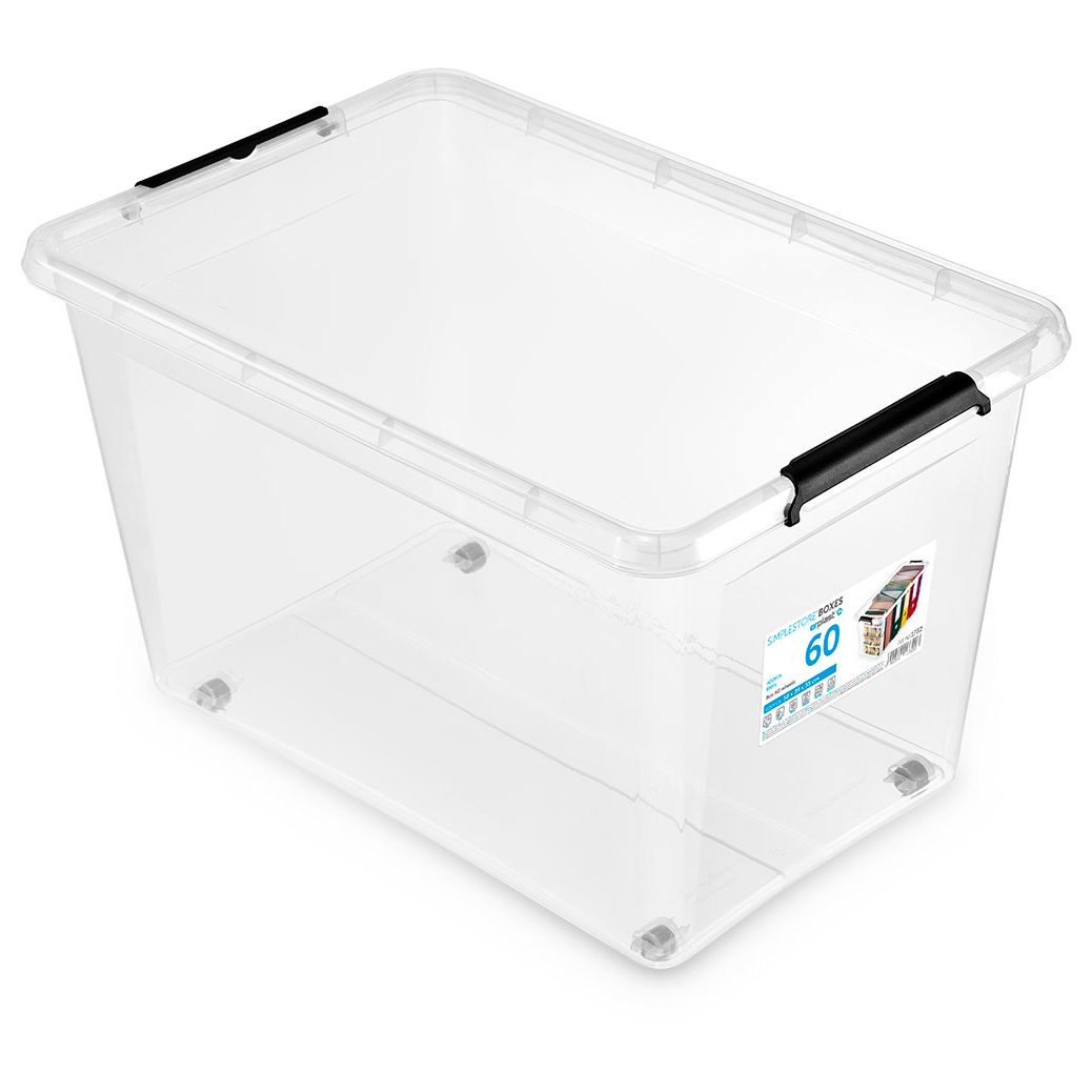 Hoiukast ratastel SimpleStore 60L, 58x39xh35cm