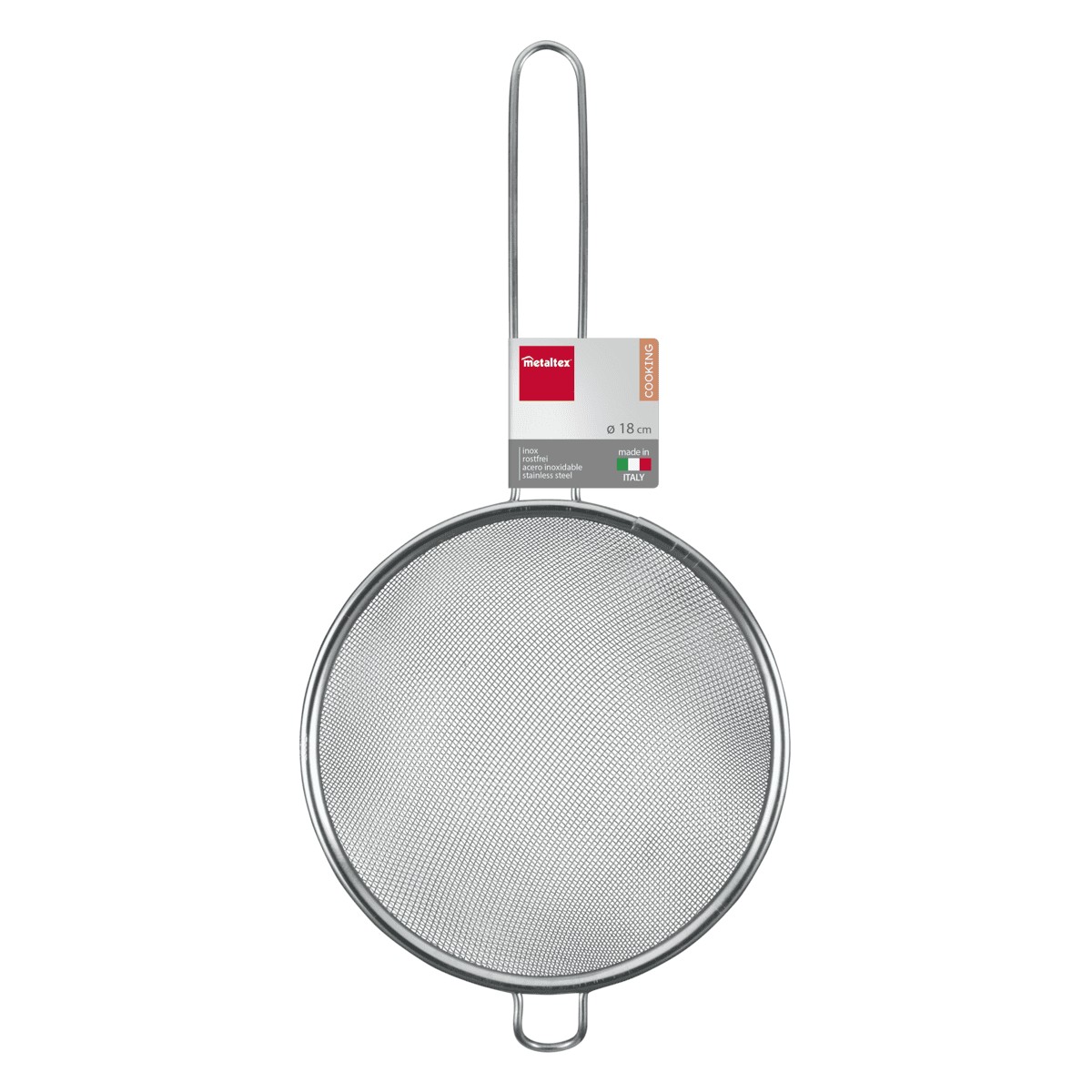 Metallsõel roostevaba Ø18cm