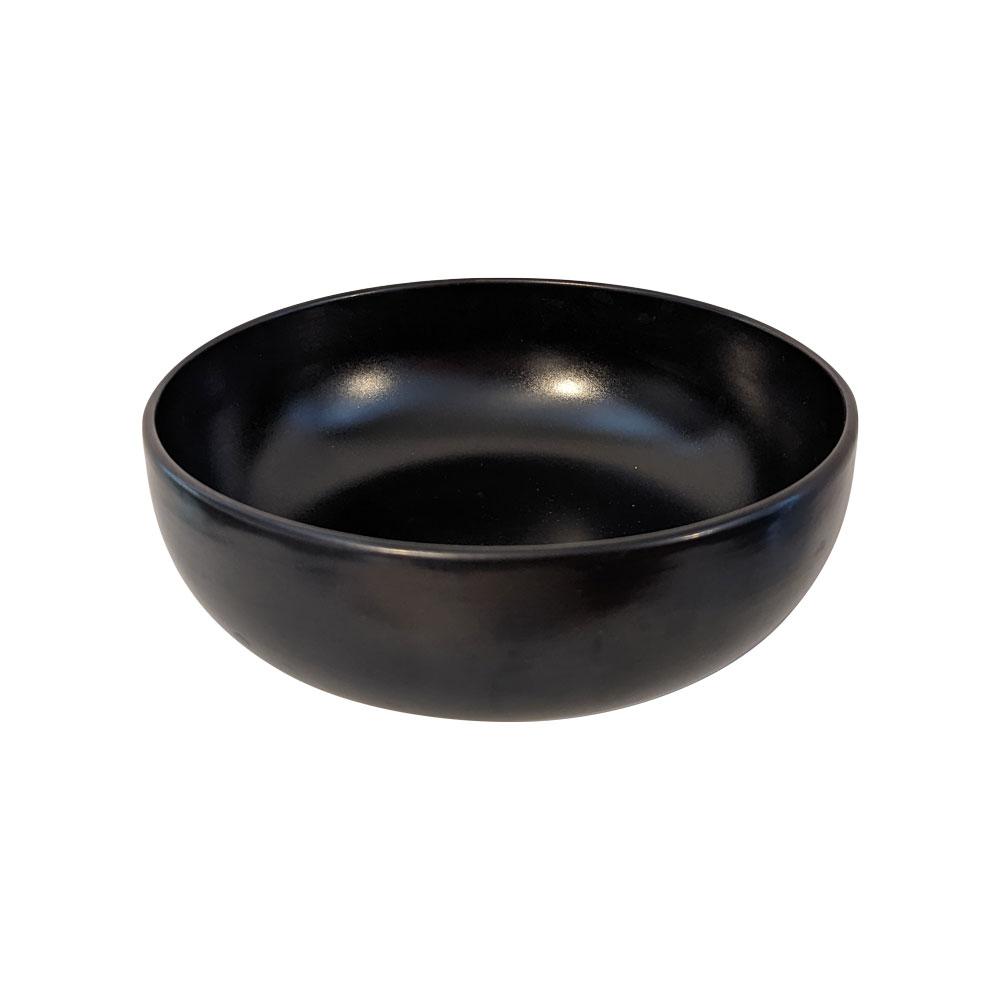 Kera kauss 20cm, must