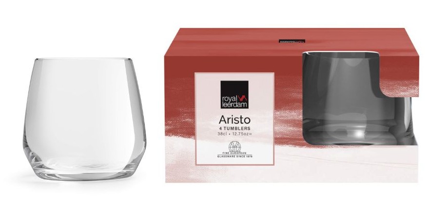 Joogiklaas Aristo 38cl, 4tk