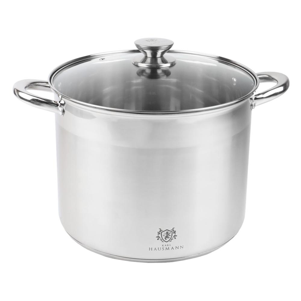 Solid pott 28cm 13.5l klaaskaanega