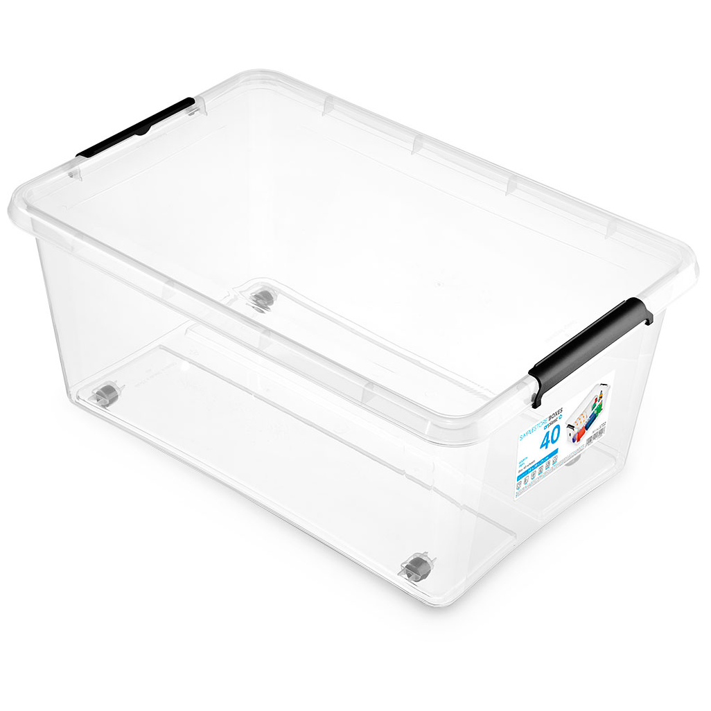 Hoiukast ratastel SimpleStore 40L, 58x39xh25cm