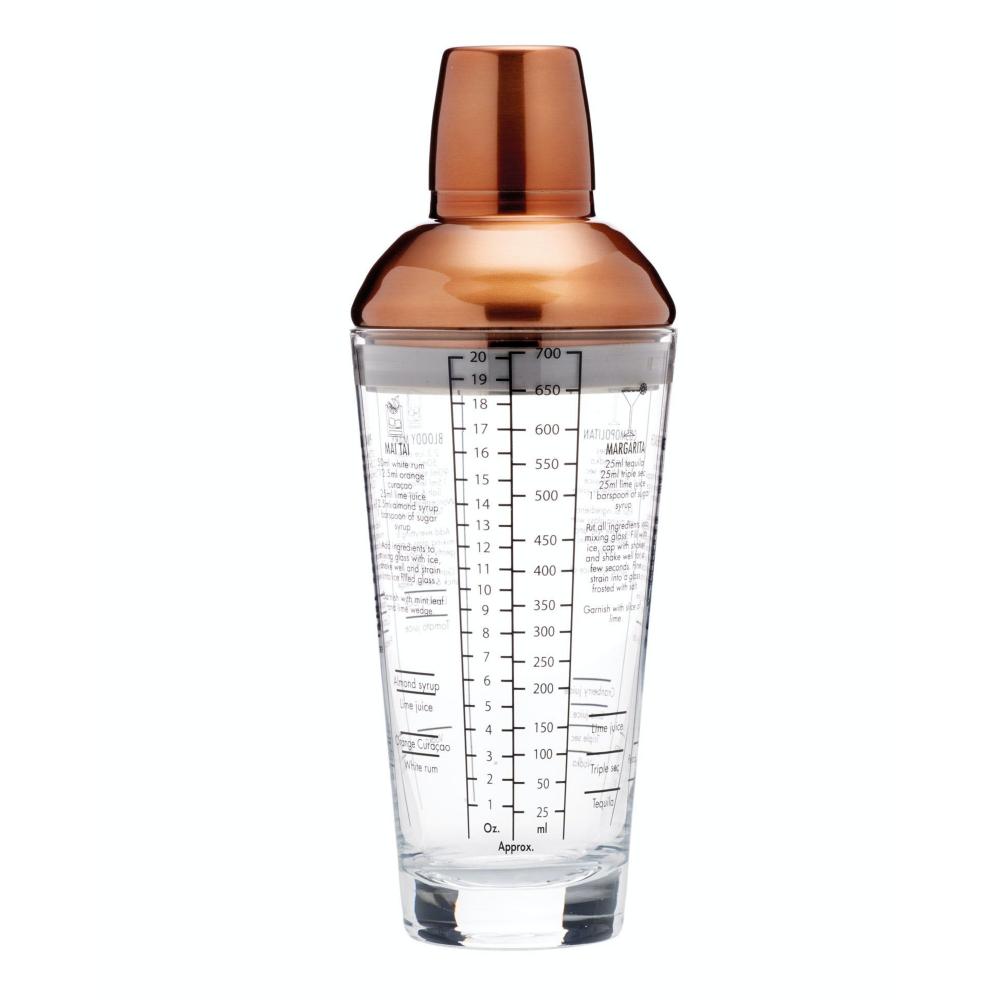 Barcraft bostonas sheiker 650ml, vask/klaas